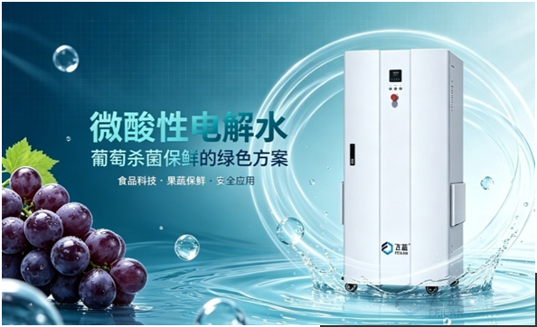 微酸性电解水：葡萄保鲜的绿色新方法